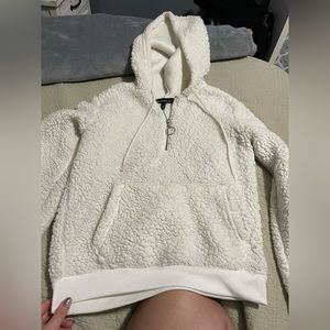 Derek Heart Sherpa hoodie